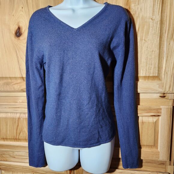 Tailor B Moss v neck stretch sweater womens small - Picture 1 of 4